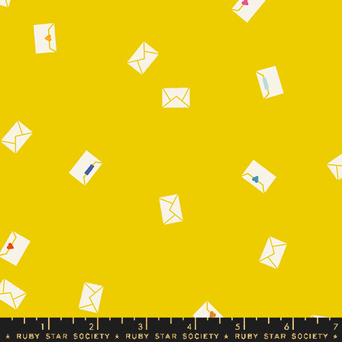 Salutations Write Me a Letter in Golden Hour RS1094 12 - Ruby Star Society Sold by the Half Yard